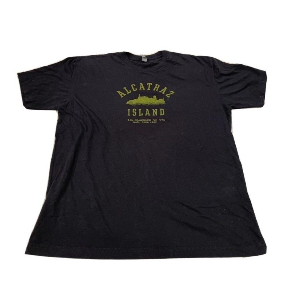 Alcatraz Island Graphic T Shirt L San Francisco Vintage